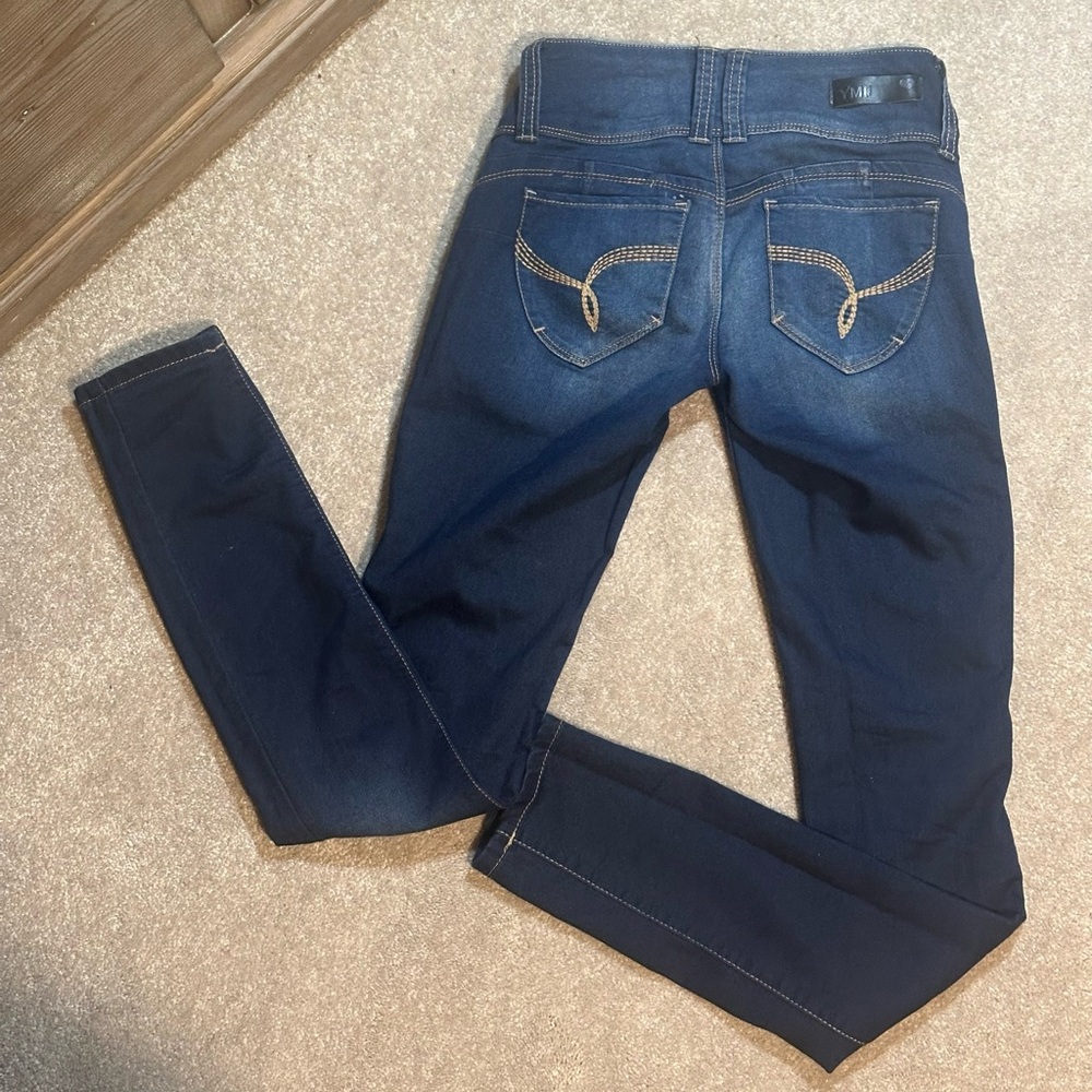 Women's YMI Wanna Betta Butt Blue Jeans size 0 WannaBettaButt